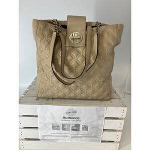 KATE SPADE LARGE QUILTED SMOOTH LEATHER SHOULDER BAG ASIS